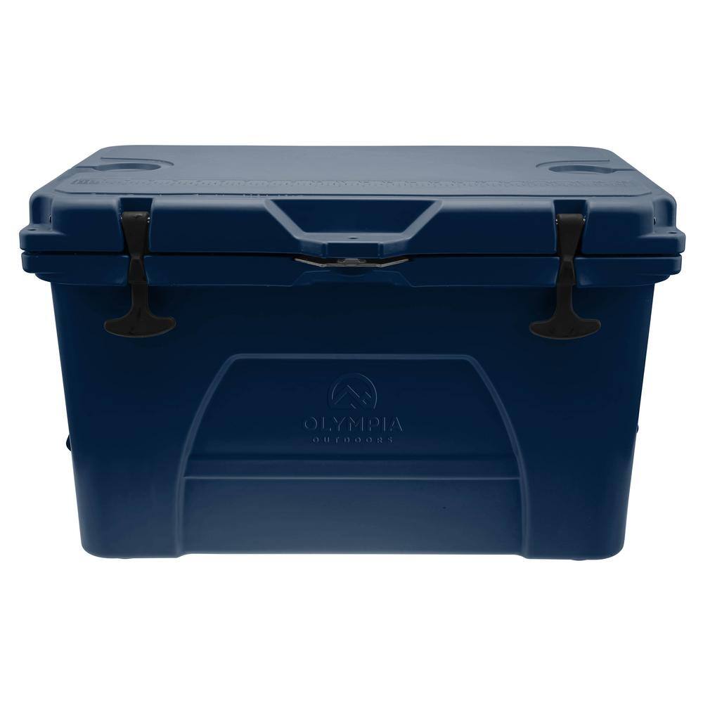 OLYMPIA High Performance Blue 52 QT. Portable Chest Cooler - Durable Construction, Insulated Design, Outdoor Ready 410-138-0111