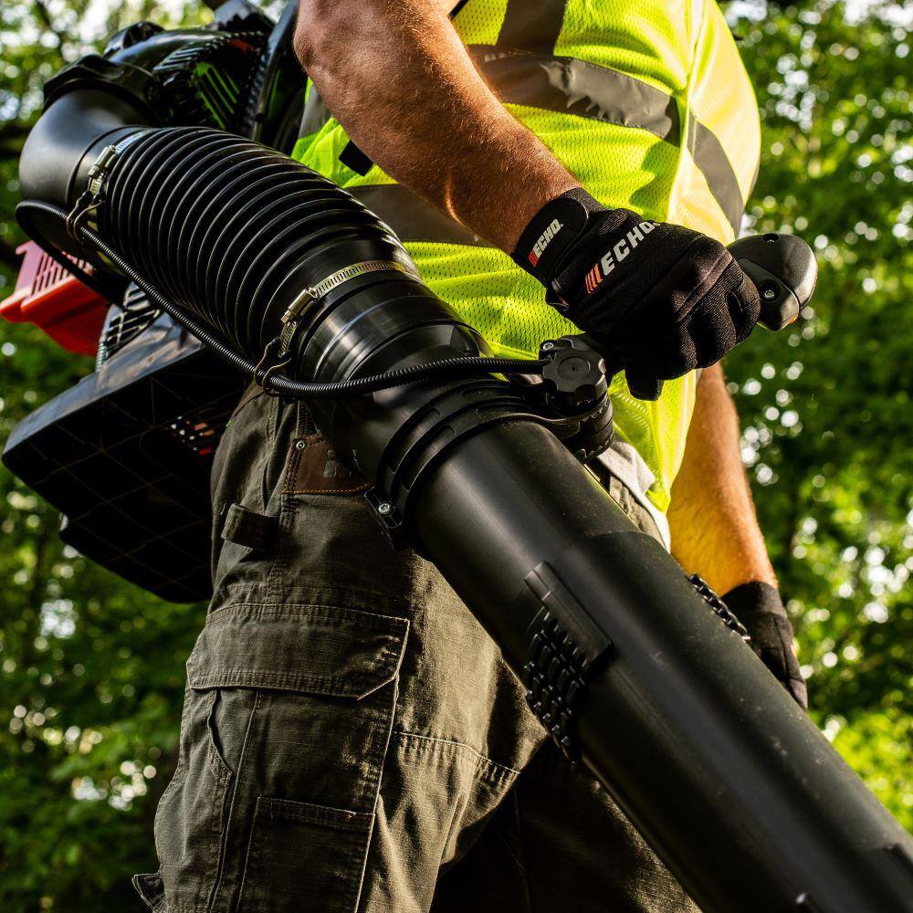 ECHO 220 MPH 1110 CFM 79.9 cc Gas 2-Stroke X Series Backpack Blower with Tube-Mounted Throttle PB-9010T
