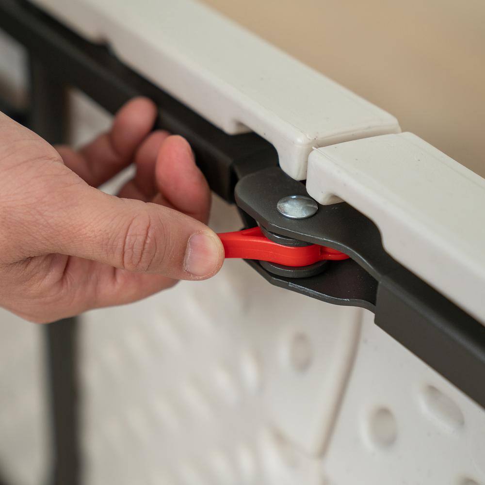 Lifetime 8 ft. Fold-in-Half Table Almond 80732