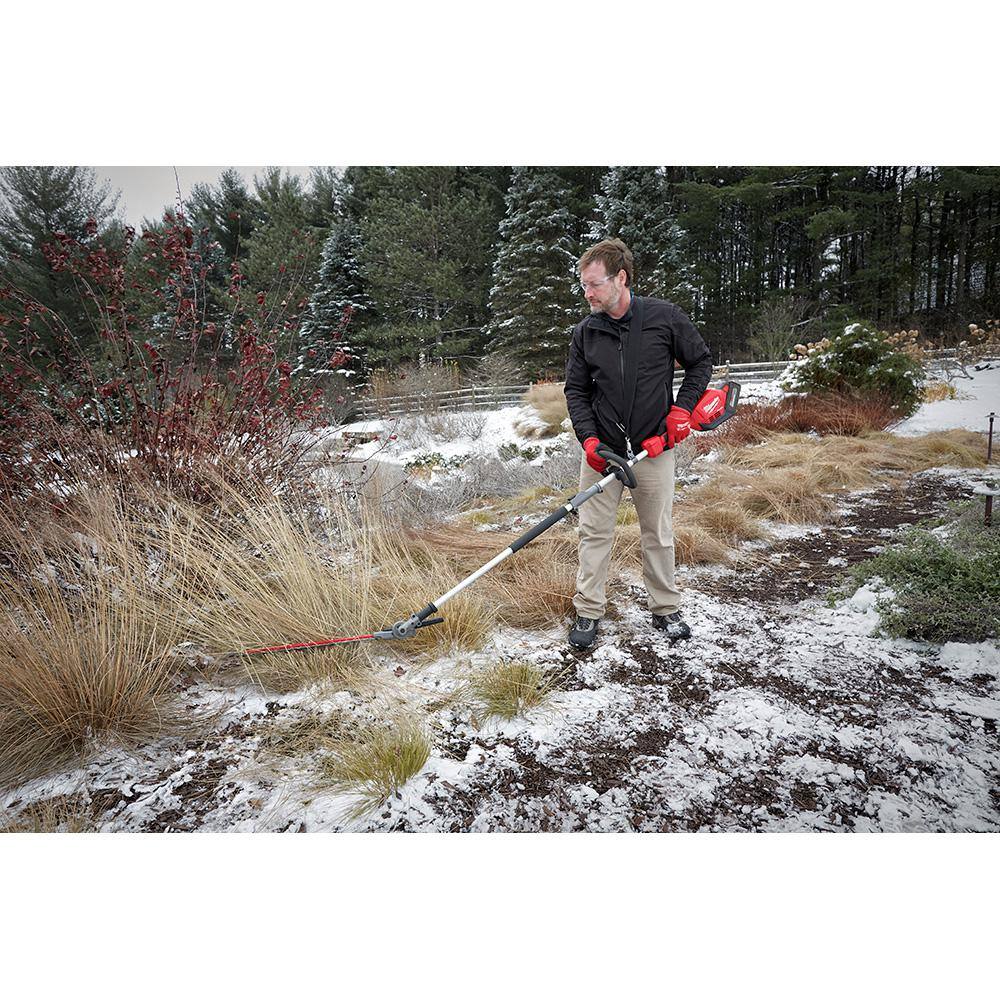 Milwaukee M18 FUEL Hedge Trimmer Attachment with QUIK-LOK 3 ft. Attachment Extension 49-16-2719-49-16-2721