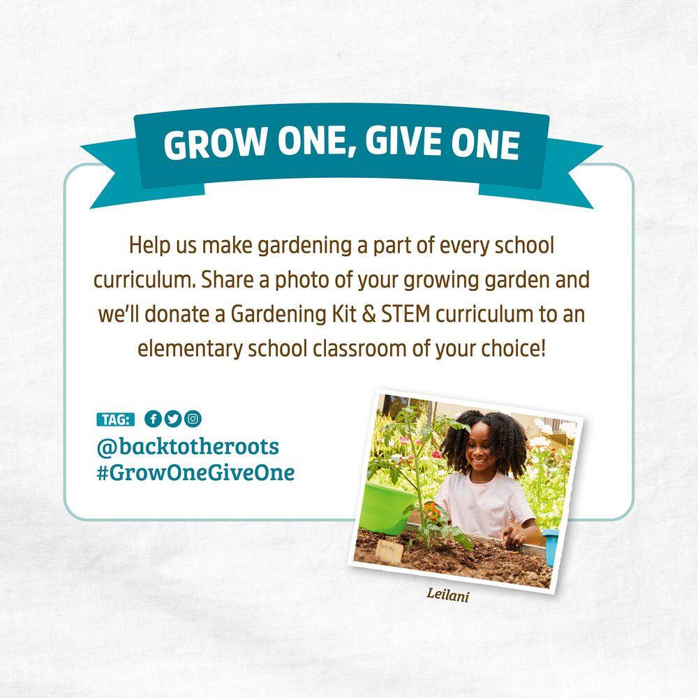 Back to the Roots Organic Garden Soil (2 1 cu.ft. Bags) Peat-Free, Blended with Organic Fertilizer 47070-DS