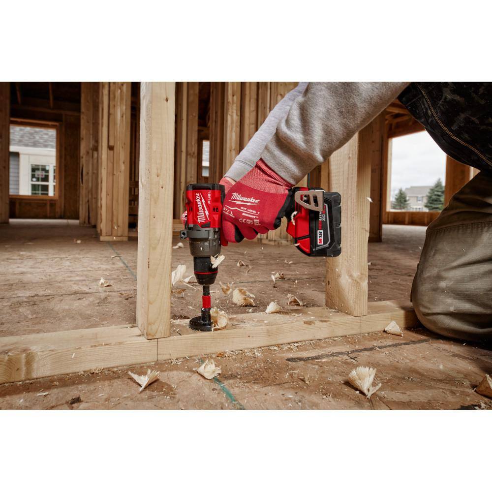 Milwaukee M18 FUEL 18V Lithium-Ion Brushless Cordless 1/2 in. Drill/Driver with XC 5.0 Ah Battery 2903-20-48-11-1850