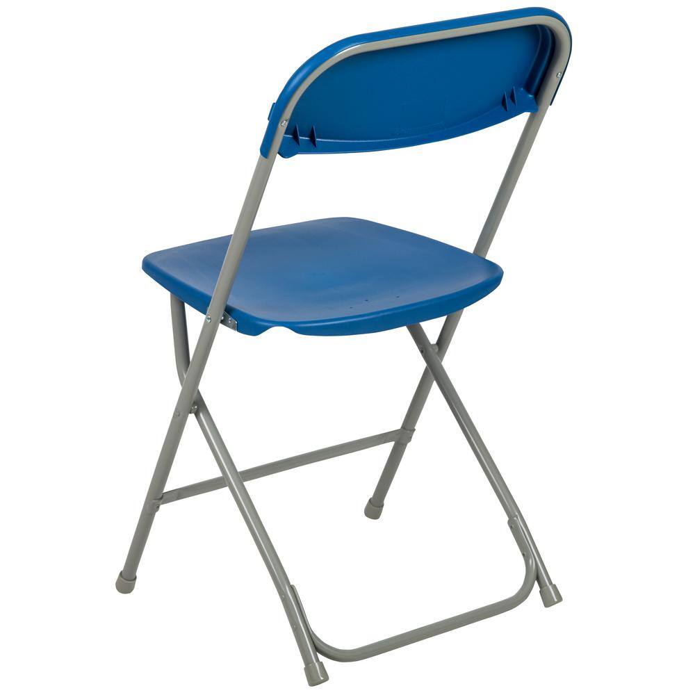 Carnegy Avenue Blue Metal Folding Chairs CGA-LE-487294-BL-HD