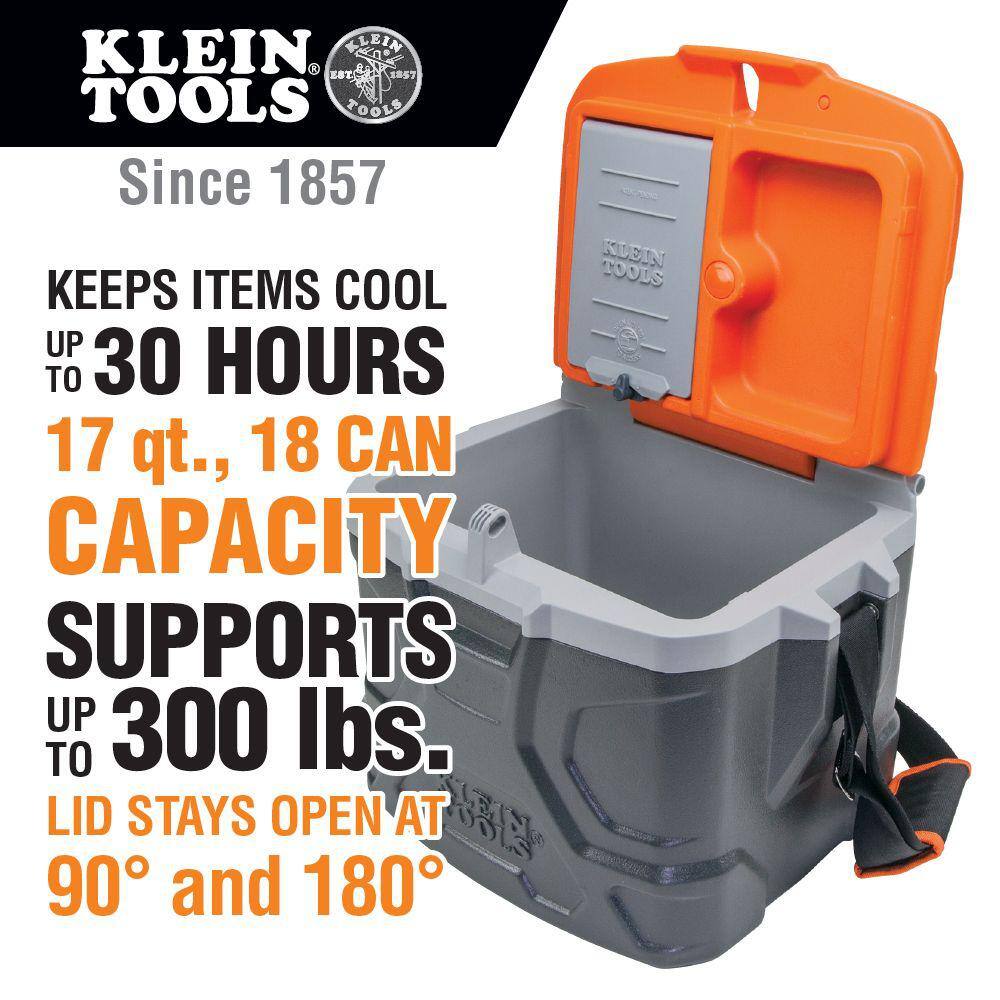 Klein Tools Insulated Jobsite Cooler Kit, 3-Piece 80068