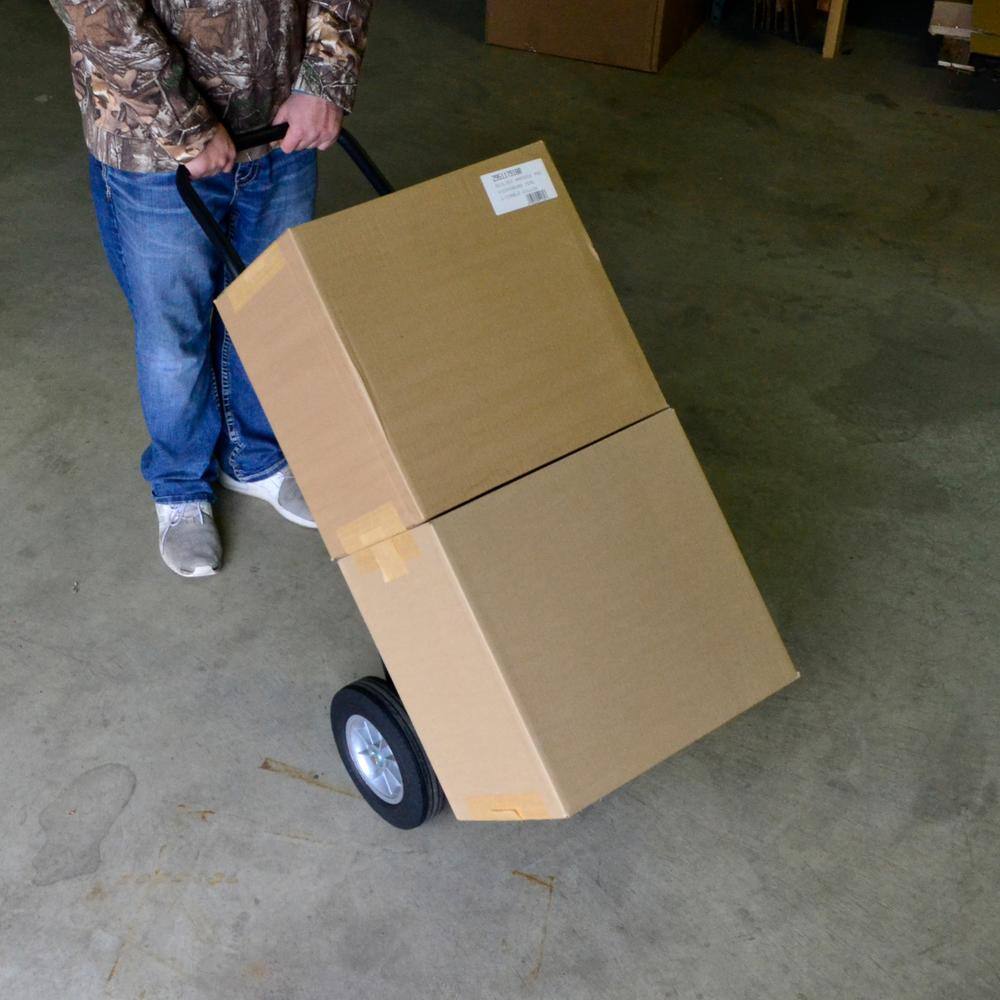 Milwaukee 600 lb. Capacity Flow Back Solid Tire Hand Truck HT700