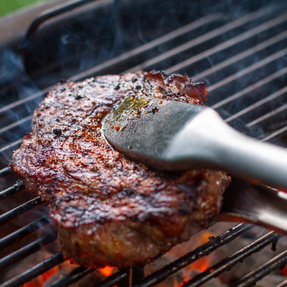 Weber Original Kettle Premium 22 in. Charcoal Grill in Black with Built-In Thermometer 14401001