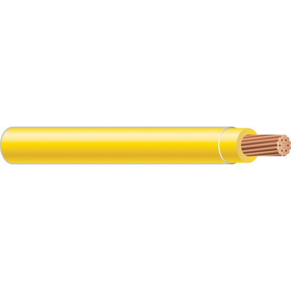 Southwire 2500 ft. 14 Yellow Stranded CU THHN Wire 22960906