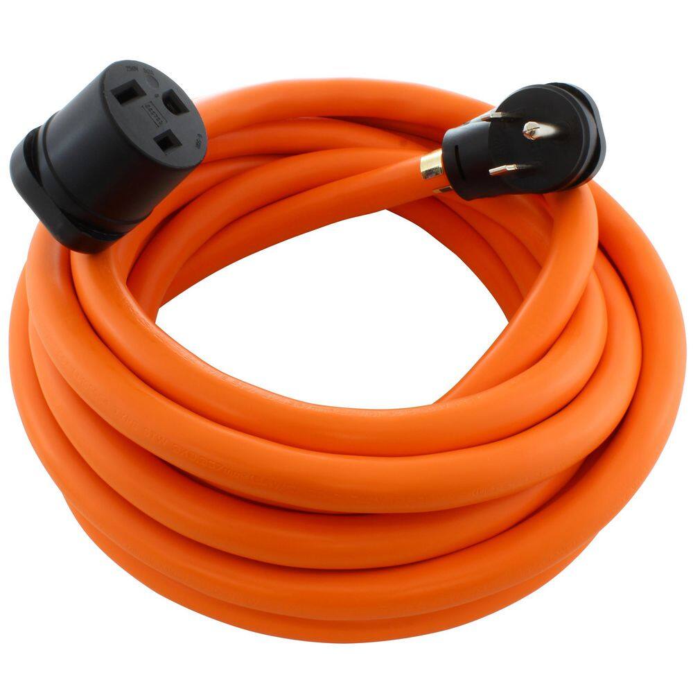 AC WORKS 8/3 STW 25 ft. 6-50 Anti-Cold Weather Welder Extension Cord WD650PR-025