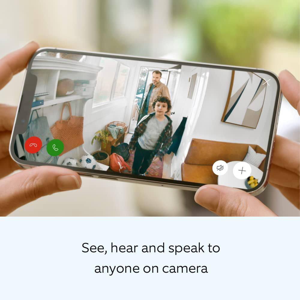 Ring Indoor Cam (2nd Gen) - Plug-In Smart Security Wifi Video Camera, with Privacy Cover, Night Vision, White (2-Pack) B0BFZ9YZR2