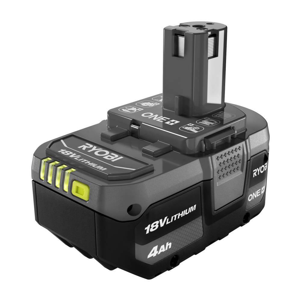 RYOBI ONE+ 18V HIGH PERFORMANCE Lithium-Ion (2) 4.0 Ah and (2) 6.0 Ah Batteries with (2) 4.0 Ah Lithium-Ion Batteries PBP2004-PBP2007-PBP2005