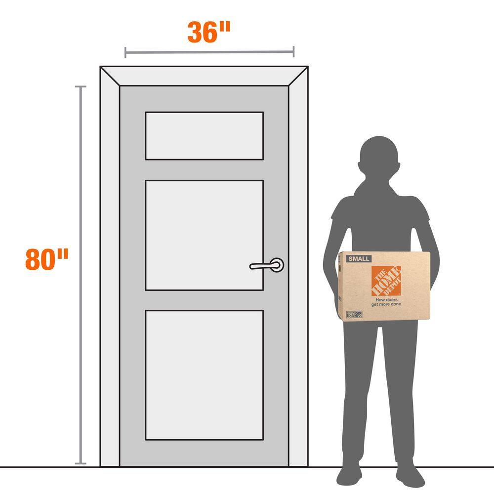 The Home Depot 16 in. L x 10 in. W x 12 in. D Small Moving Shipping and Packing Box with Handles (30-Pack) SMBOX30