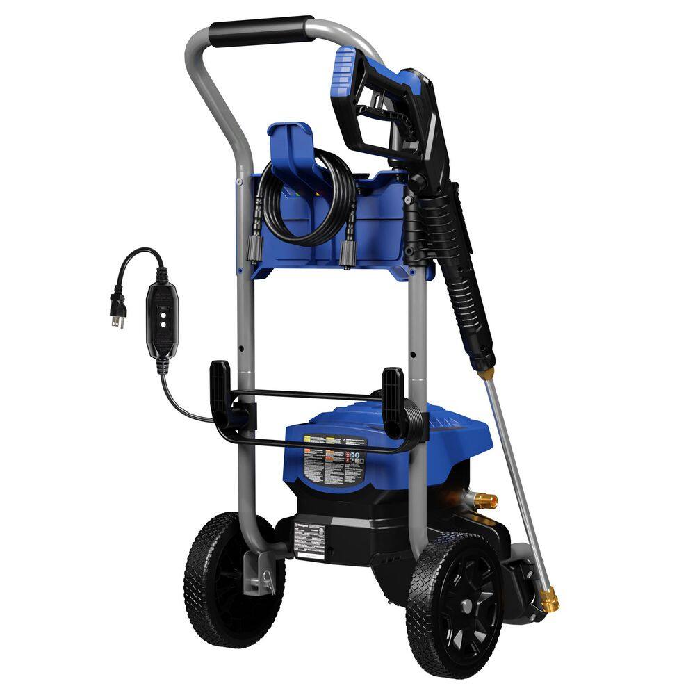 Westinghouse 2300 PSI 1.76 GPM 13 Amp Cold Water Electric Powered Pressure Washer with Turbo Nozzle and 5-Quick Connect Tips WPX2300e