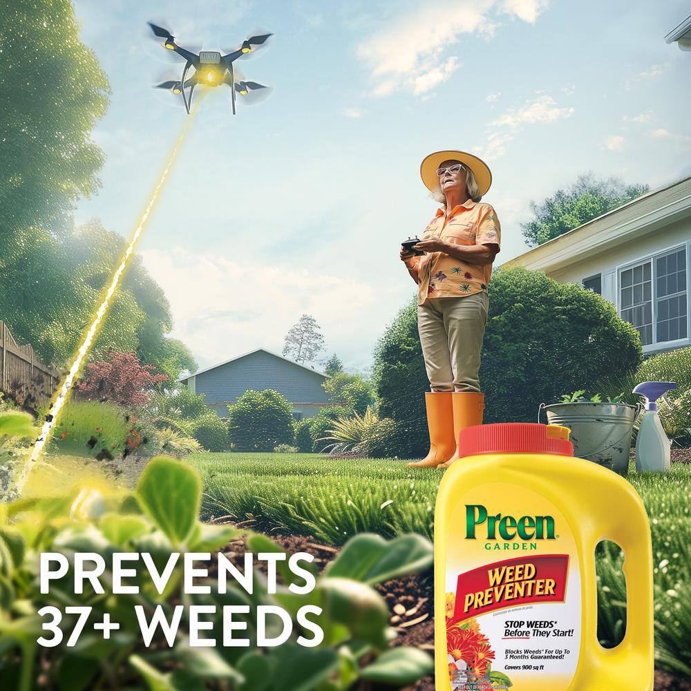 Preen 31.3 lbs. Garden Weed Preventer 2464066