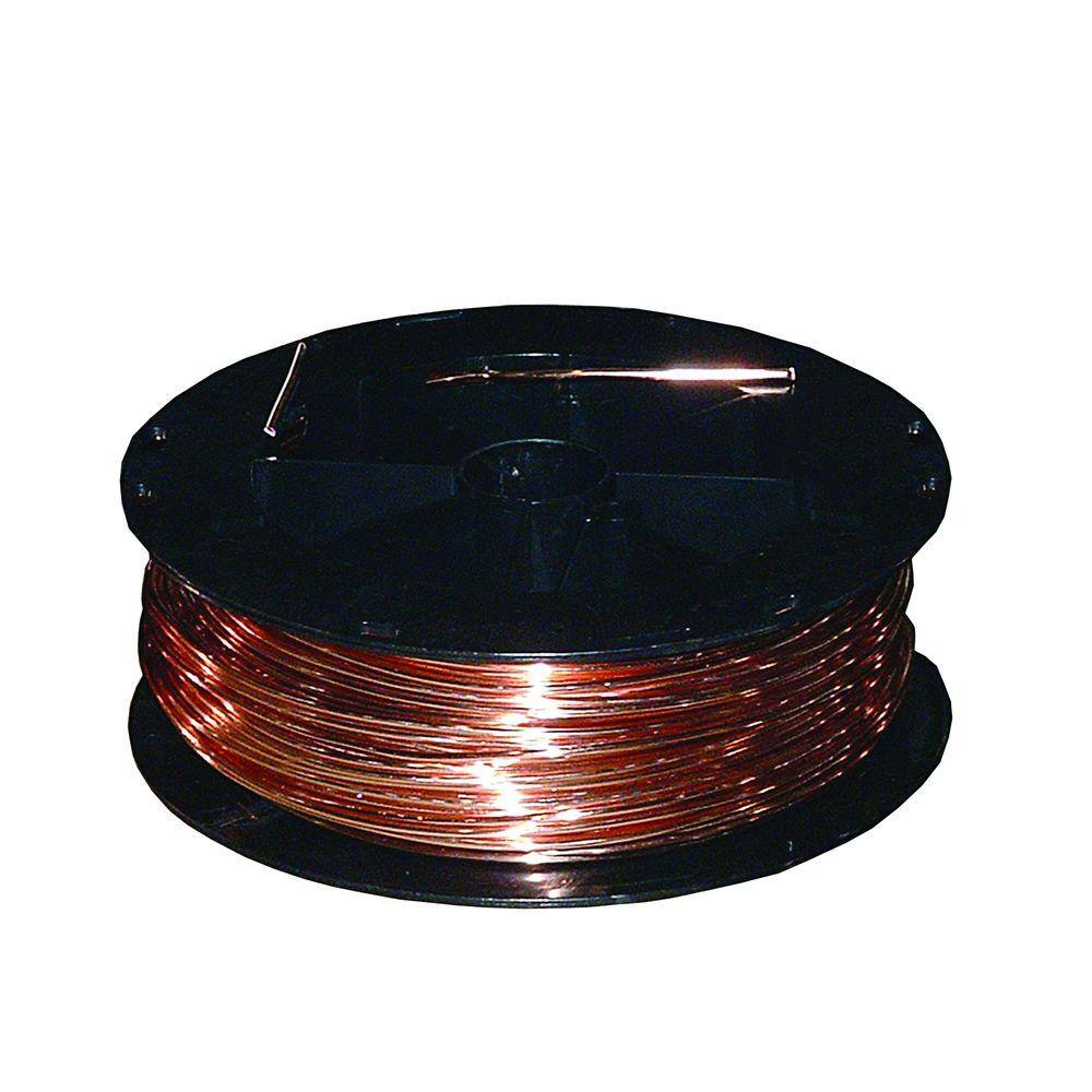 Southwire 1,250 ft. 12-Gauge Solid SD Bare Copper Grounding Wire 10620302