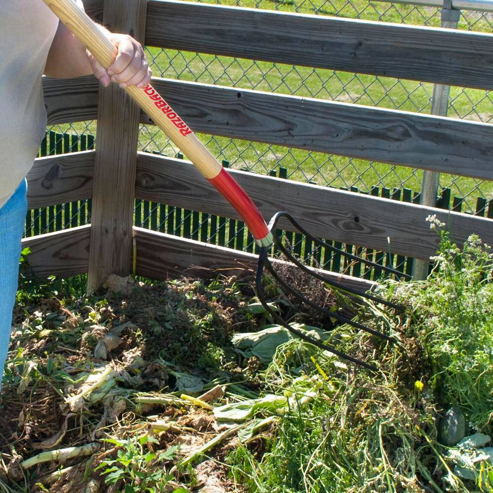 Razor-Back 4-Oval Tine Manure Fork 74102