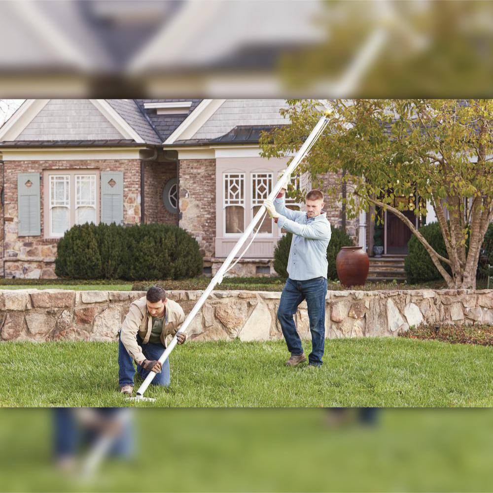 EZPole Classic 17 ft. Sectional Flagpole Kit with Rope EZC17