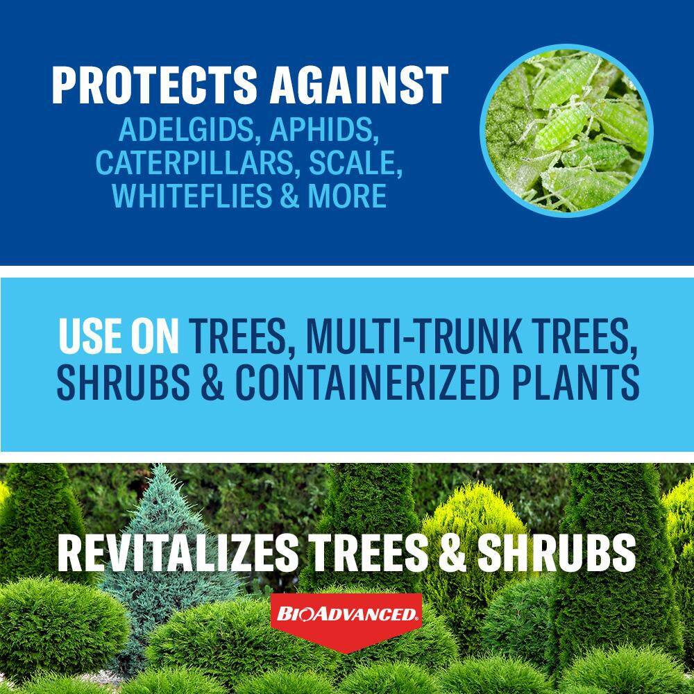 BIOADVANCED 4 lbs. Ready-to-Use Tree and Shrub Protect and Feed Granules (2-Pack) 701709U