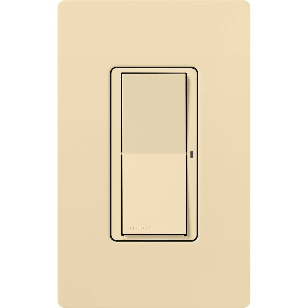 Lutron Claro Smart Switch for Caseta, On/Off Control of Lights/Fans, 5-Amp/Neutral Wire Required, Ivory (DVRF-5NS-IV) DVRF-5NS-IV