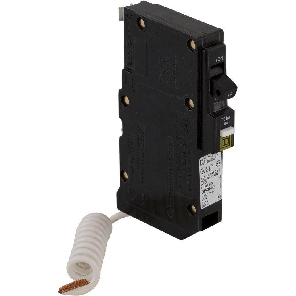 Square D QO 15 Amp Single-Pole Combination Arc Fault Circuit Breaker (9-pack) QO115CAFIC9