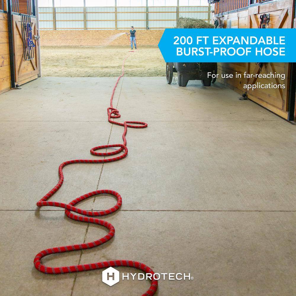 Hydrotech ProSeries Expandable 3/4 in. Diameter x 200 ft. Garden Water Hose 5595C3
