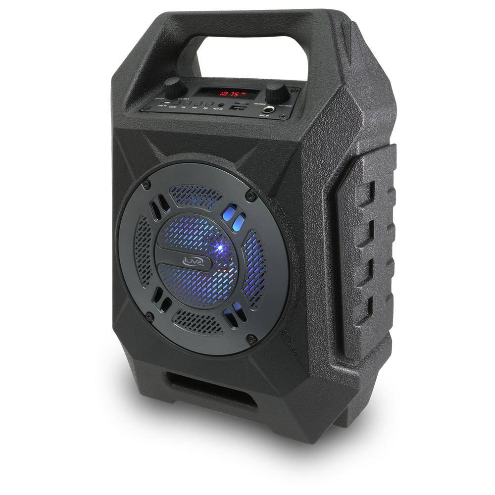 iLive Portable Bluetooth Tailgate Speaker ISB408B