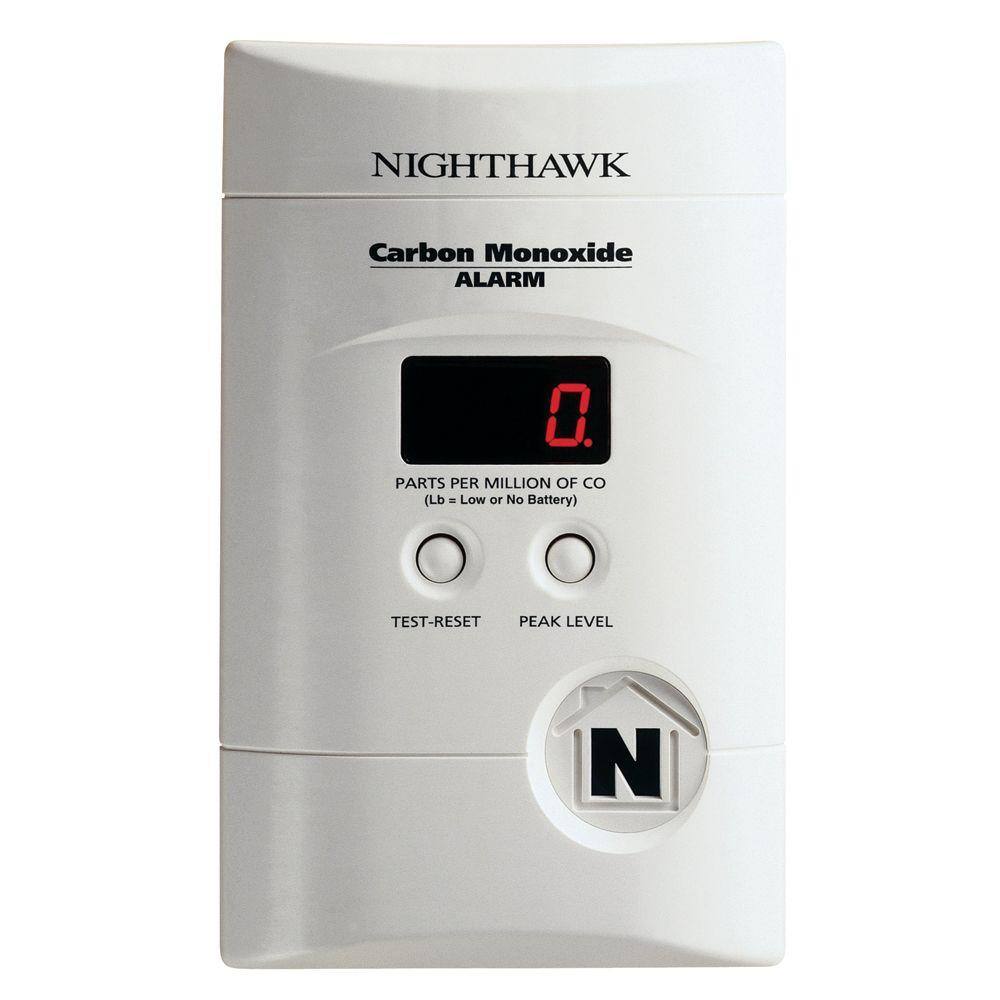 Kidde Firex Plug-in Carbon Monoxide Detector, 9V Battery Backup, Digital Display (6-Pack) 21010620