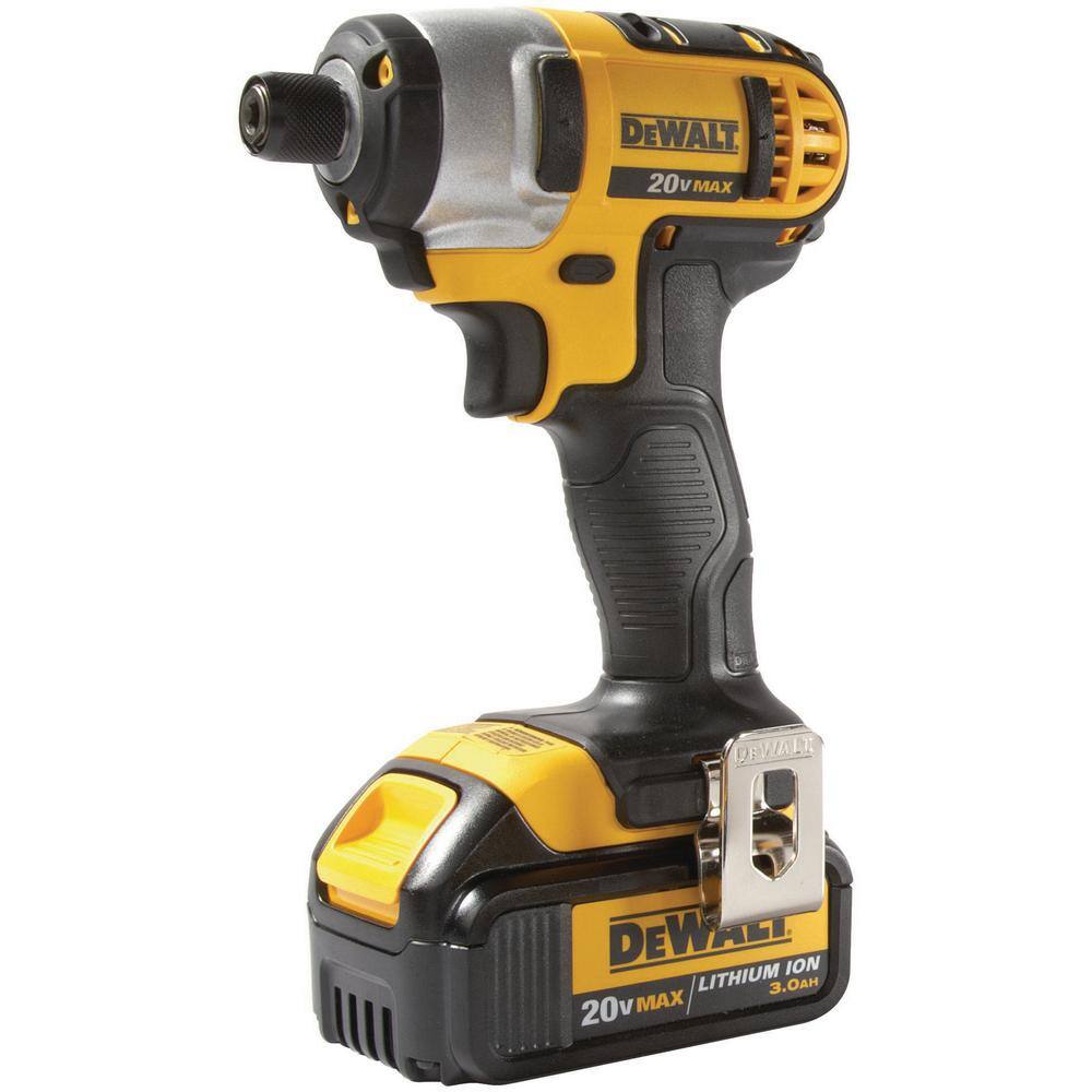 DEWALT 20V MAX Cordless 4 Tool Combo Kit with (2) 20V 1.5Ah Batteries and Charger DCK444C2