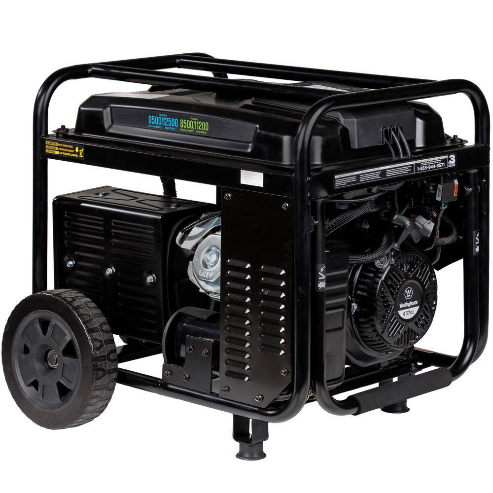 Westinghouse 12,500/9,500-Watt Dual Fuel Gas and Propane Powered EFI Portable Generator with Remote Electric Start, 50 Amp Outlet WGen9500DFc EFI