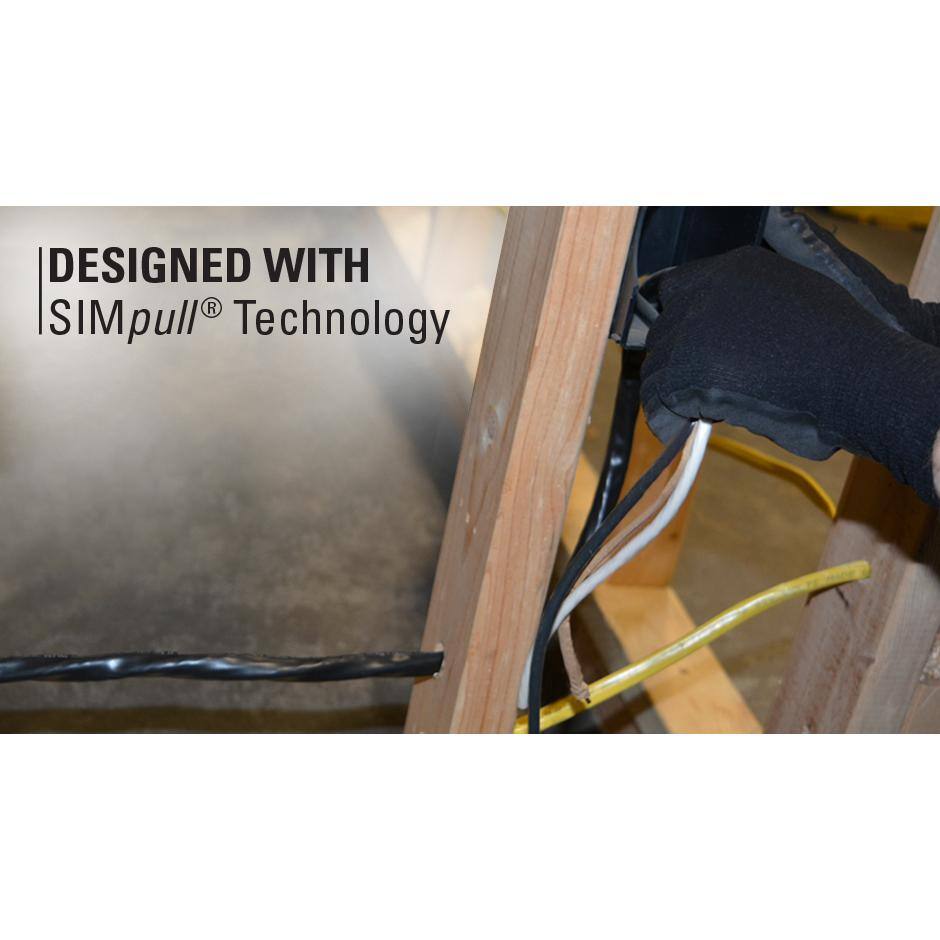 Southwire 25 ft. 6/3 Stranded Romex SIMpull CU NM-B W/G Wire 63950021