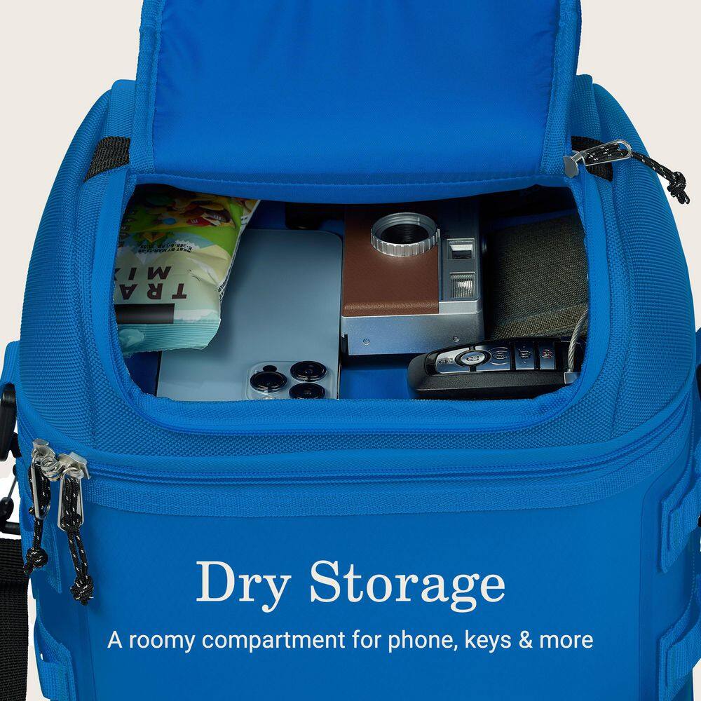 Coleman Pro 10.6 qt. (16-Can) Soft Cooler in Neptune 2213879