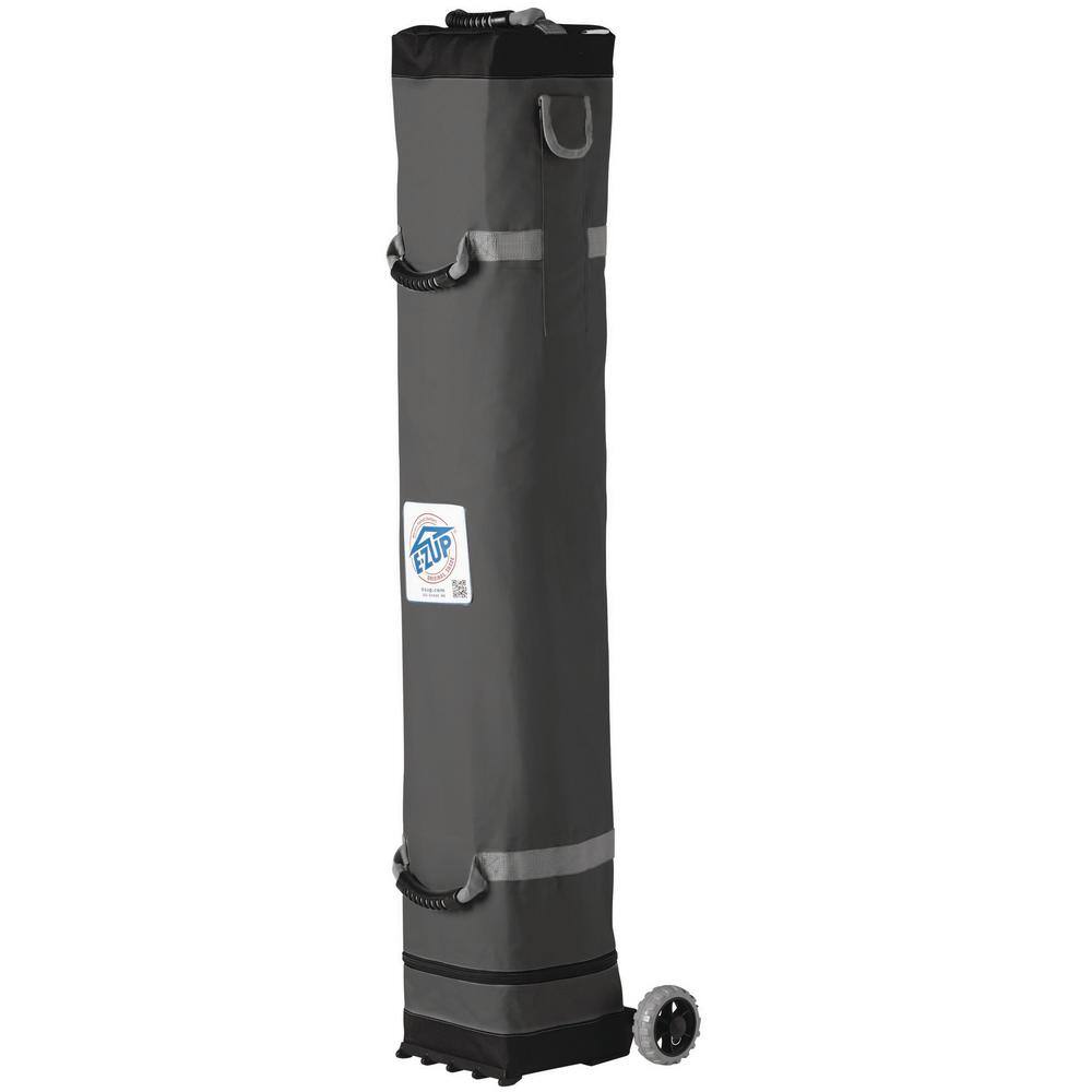 E-Z UP Pyramid Series 10 ft. x 10 ft. White Instant Canopy Pop Up Tent with Roller Bag PR3WH10WH