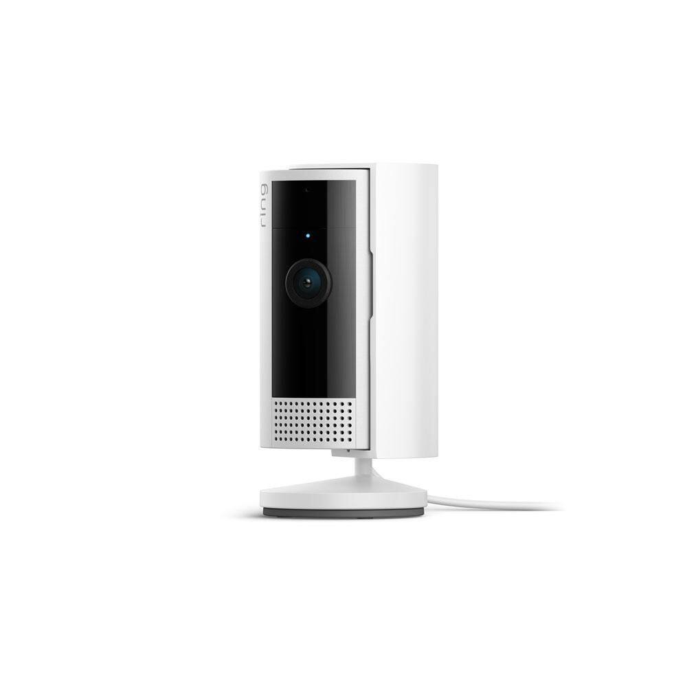 Ring Indoor Cam (2nd Gen) - Plug-In Smart Security Wifi Video Camera, with Included Privacy Cover, Night Vision, White B0B6GLQJMV