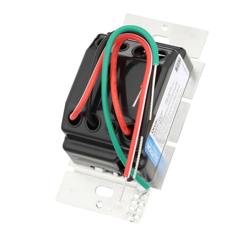 Lutron Diva LED+ Dimmer Switch, White, Klein 6-1/4 in. Wire Stripper/Cutter for 10-18 AWG Solid Wire (DVCL-6PKR1018WC) DVCL-6PKR1018WC