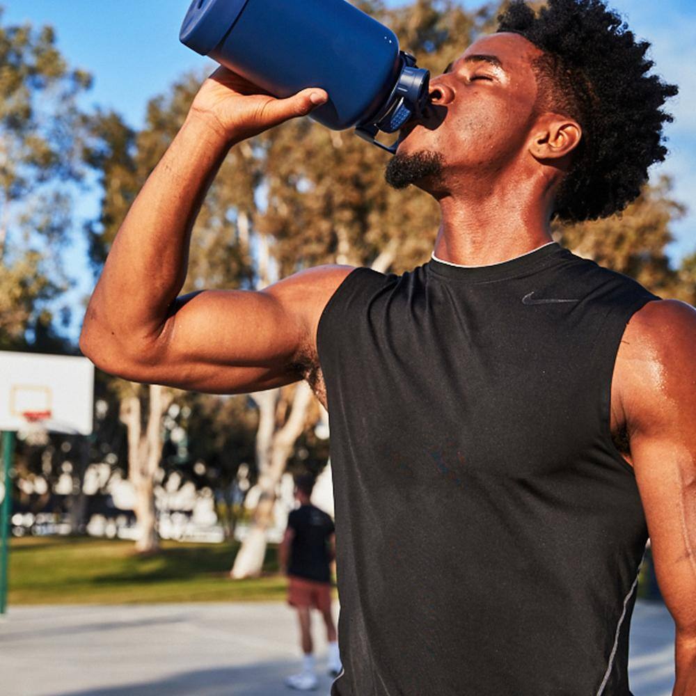 Takeya Actives 64 oz. Stainless Steel Wide Handle Sport Bottle Onyx 51116