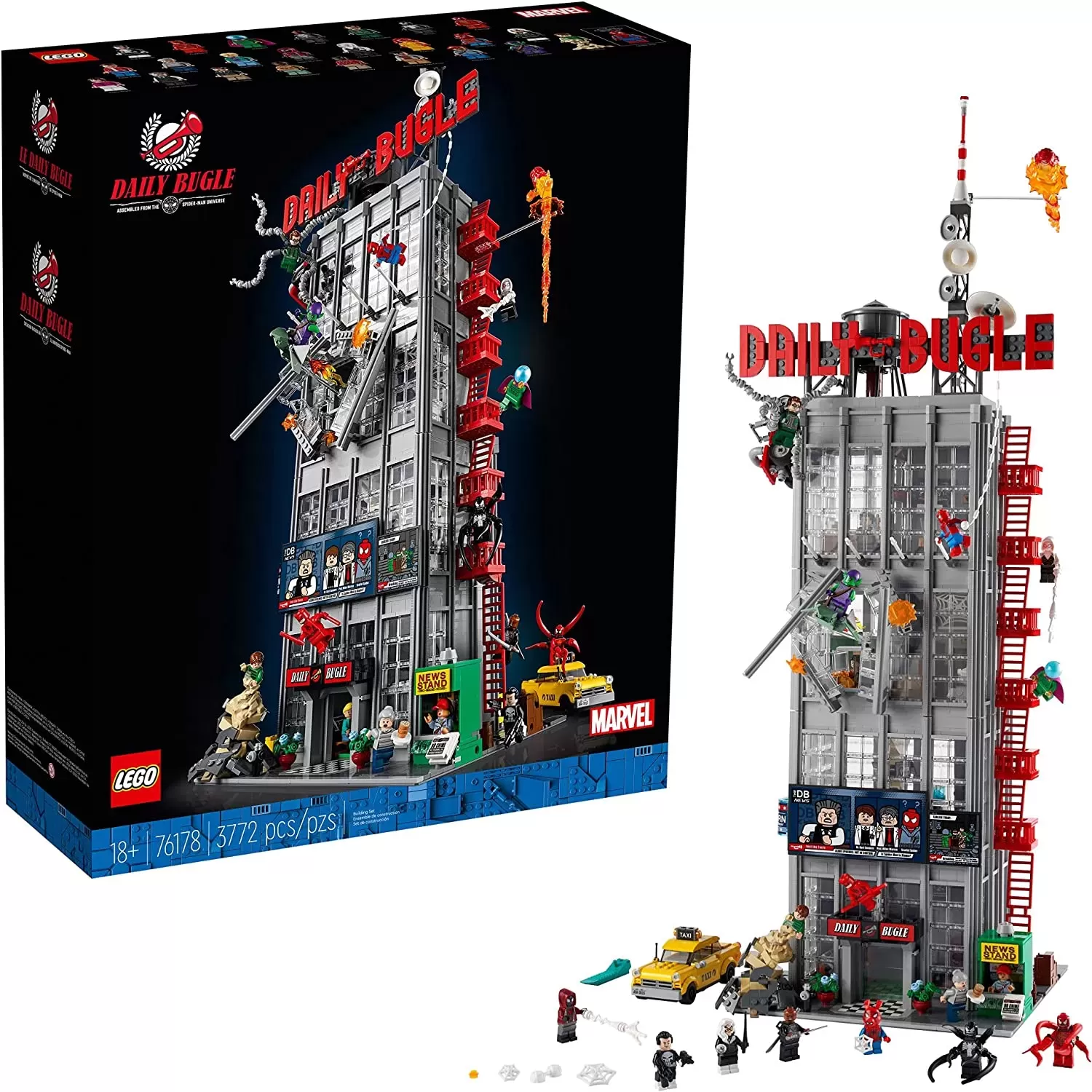 Marvel Super Heroes Daily Bugle 76178 Building Set for Adults (3772 Pieces)