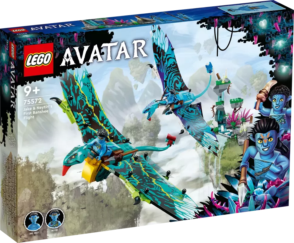 ® 75572 AVATAR JAKE & NEYTIRIS FIRST BANSHEE FLIGHT BUILDING TOY SET
