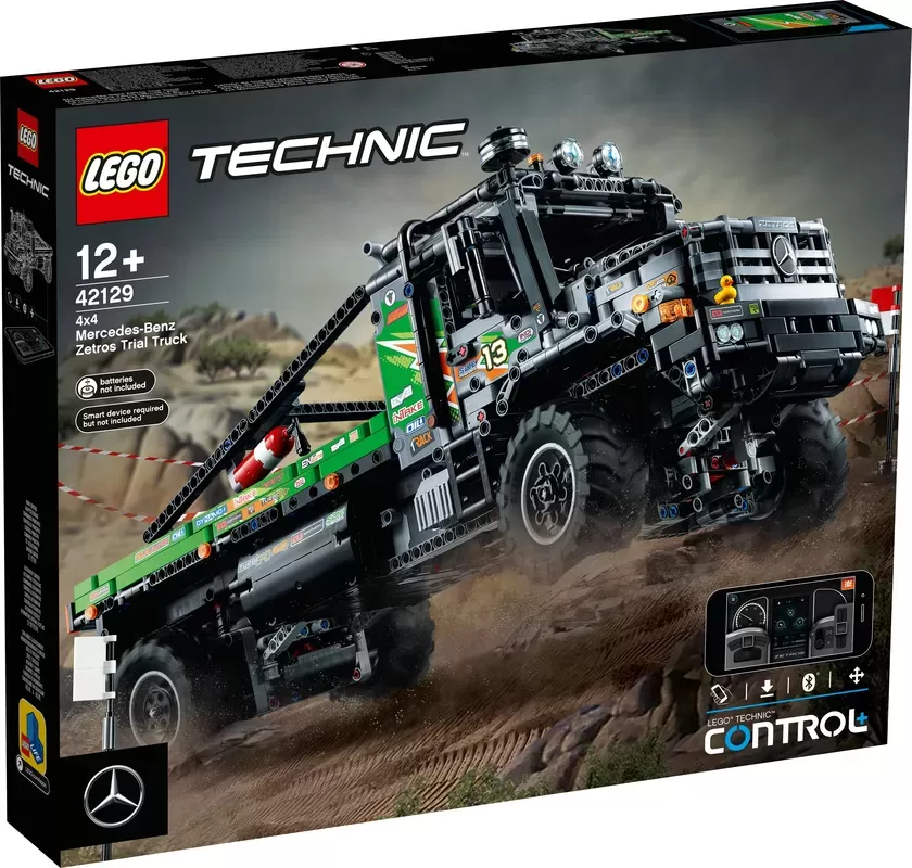 TECHNIC APP-CONTROLLED 4X4 MERCEDES-BENZ ZETROS TRIAL TRUCK 42129