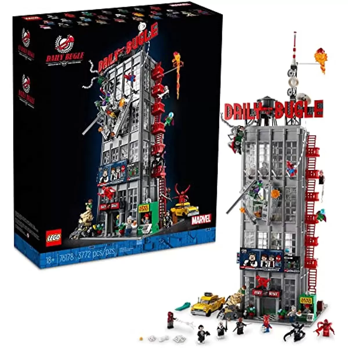 Marvel Super Heroes Daily Bugle 76178 Building Set for Adults (3772 Pieces)