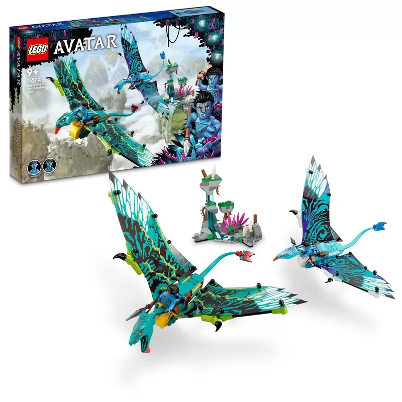 ® 75572 AVATAR JAKE & NEYTIRIS FIRST BANSHEE FLIGHT BUILDING TOY SET