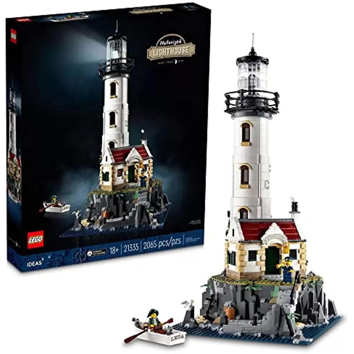 Ideas Motorized Lighthouse 21335 Building Set for Adults (2,065 Pieces)
