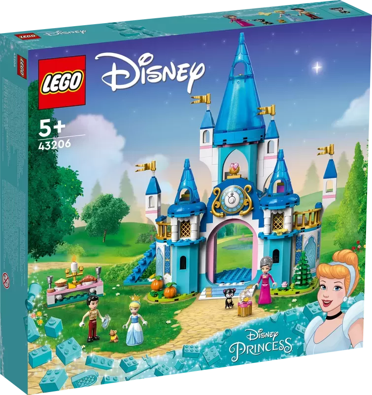 43206 DISNEY CINDERELLA AND PRINCE CHARMING’S CASTLE BUILDING KIT