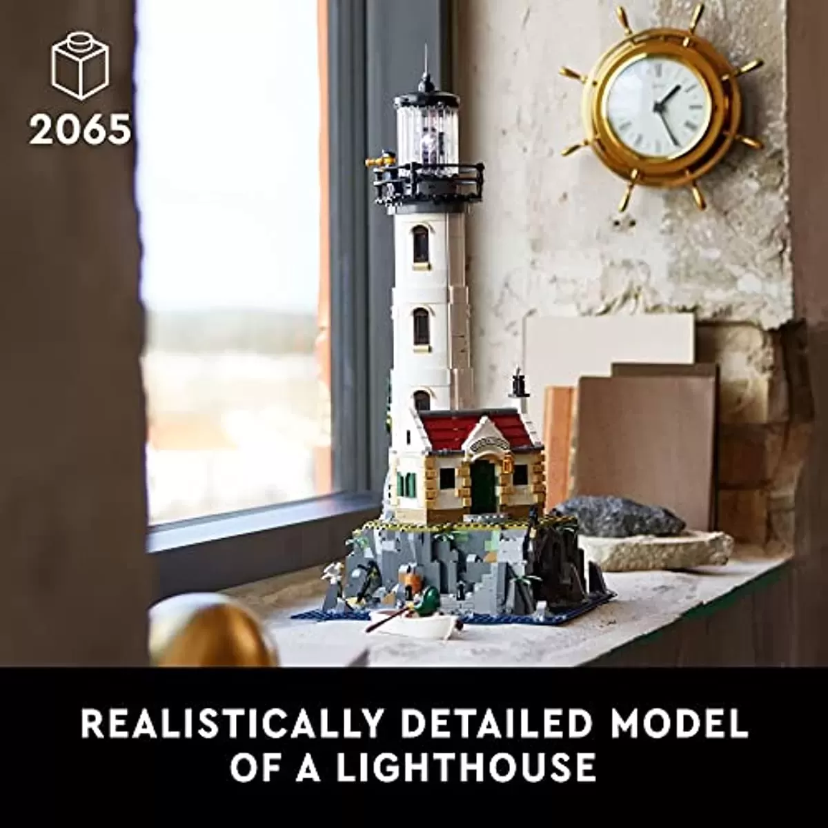 Ideas Motorized Lighthouse 21335 Building Set for Adults (2,065 Pieces)