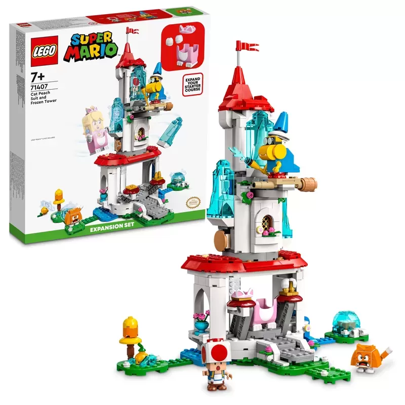 71407 SUPER MARIO CAT PEACH SUIT AND FROZEN TOWER EXPANSION SET
