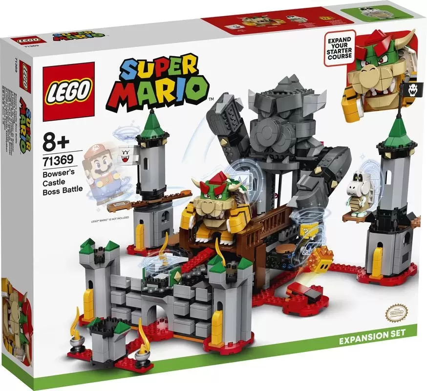 71369 SUPER MARIO BOWSERS CASTLE BOSS BATTLE EXPANSION SET