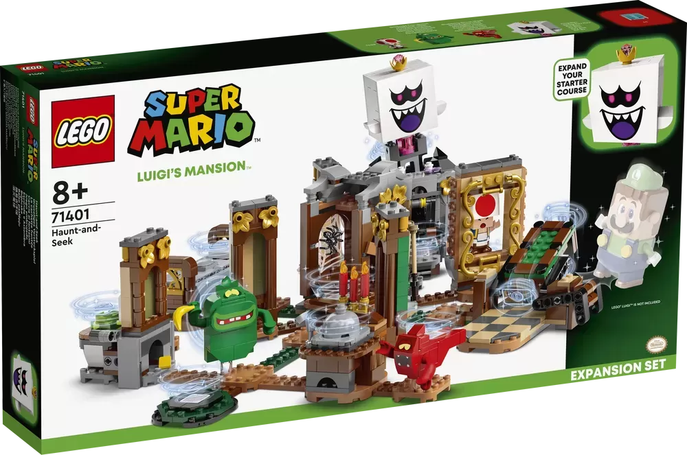 71401 SUPER MARIO LUIGIS MANSION HAUNT-AND-SEEK EXPANSION SET