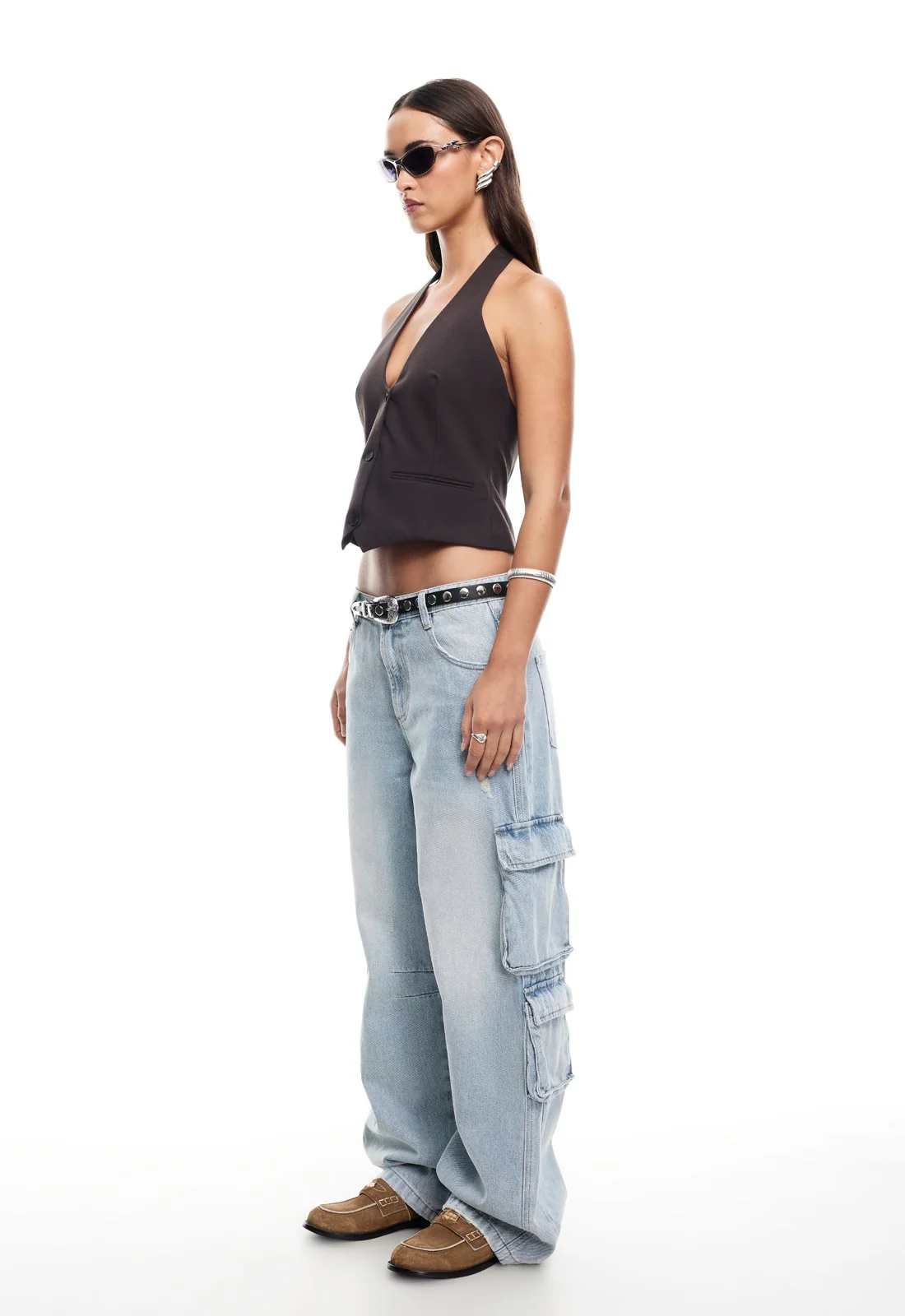RENEWAL HALTER TOP - ONYX