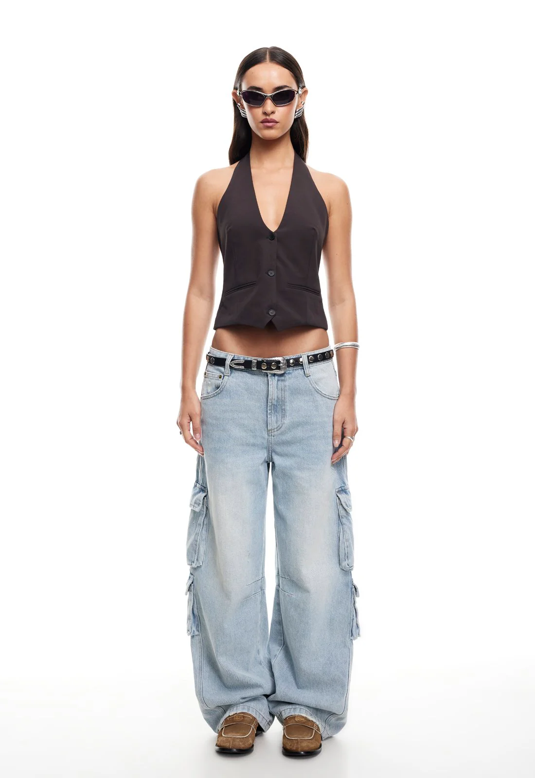RENEWAL HALTER TOP - ONYX