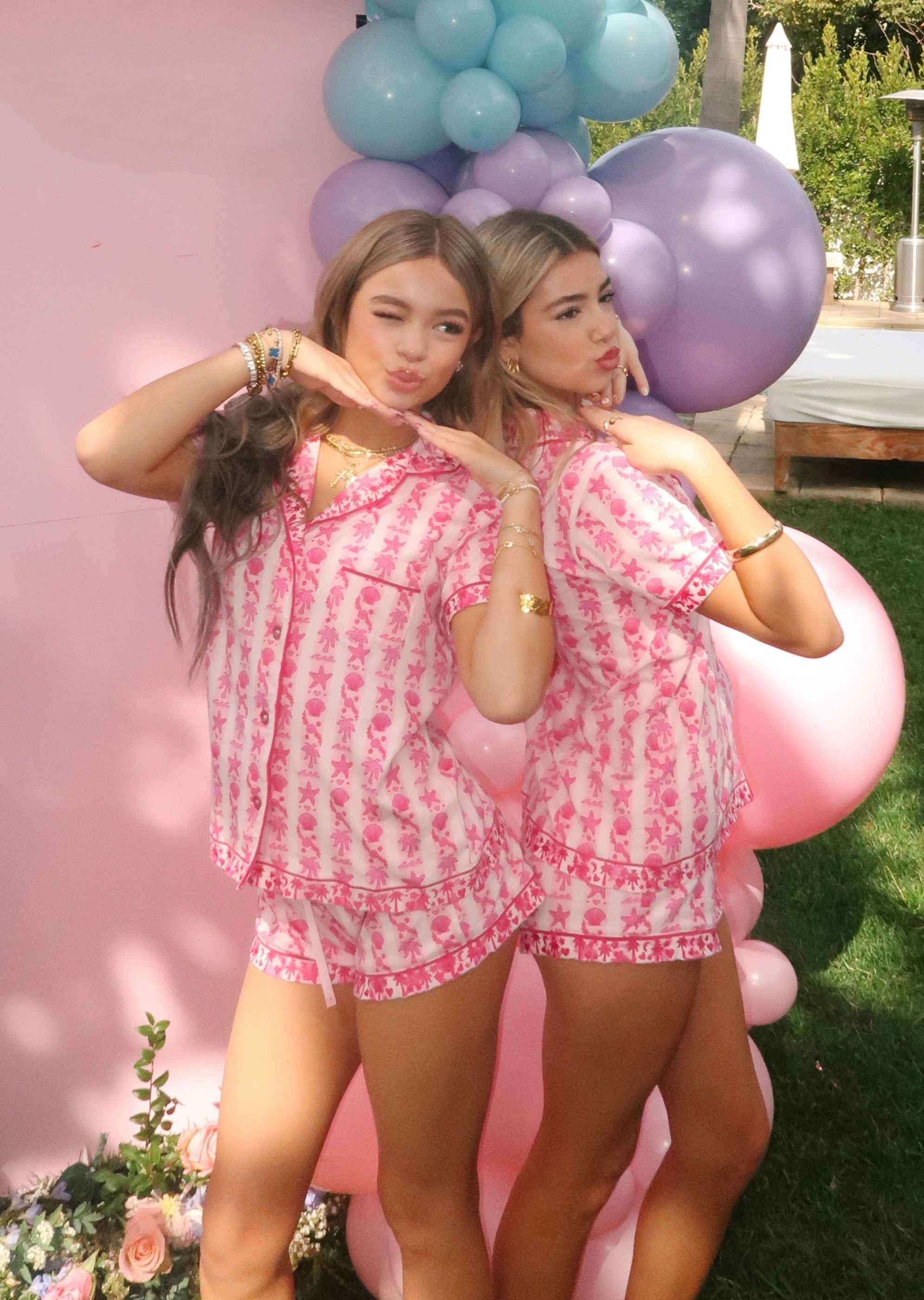 Sweet Palm Sea Breeze Pajamas