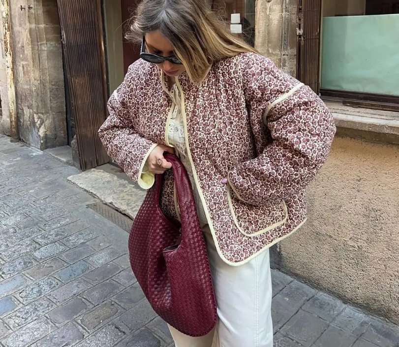 Vintage Printed Cotton Jacket