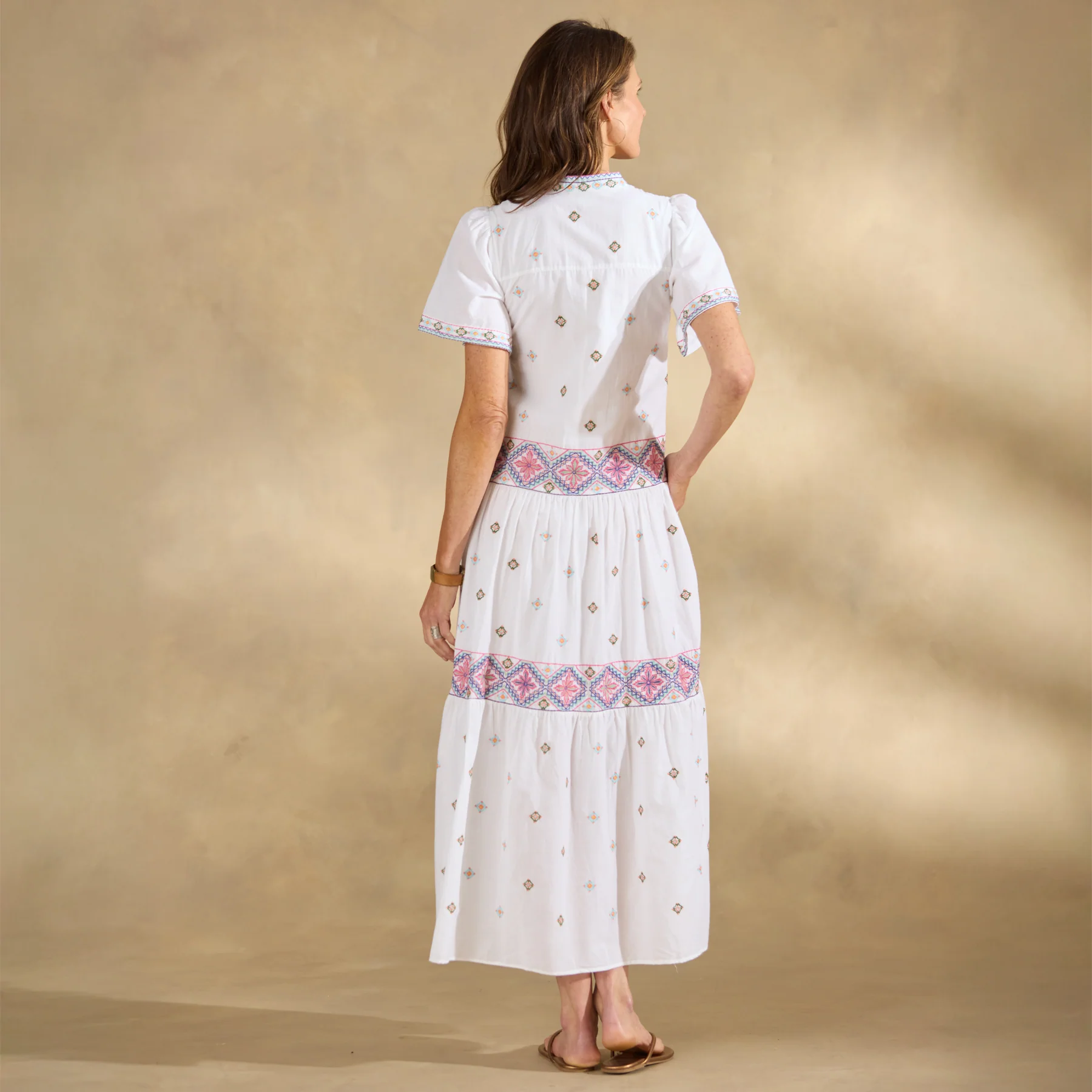 Briella Embroidered Dress